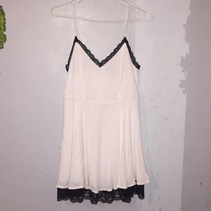 Black and white dress